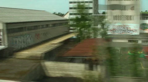 View from train Stock Footage 729163