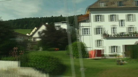View from train Stock Footage 729183