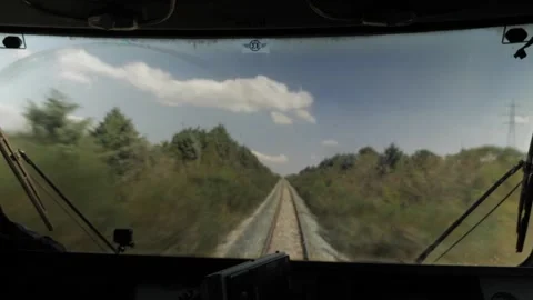 View from train Stock Footage 262461830