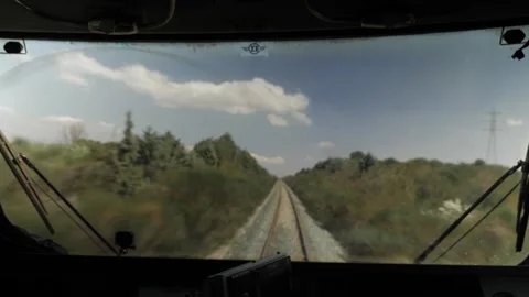 View from train Stock Footage 262461974