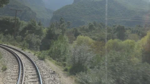 View from train Stock Footage 262462198