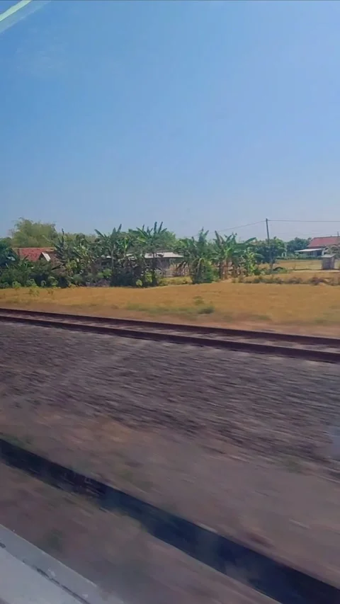 View from the train Stock Footage 287499640