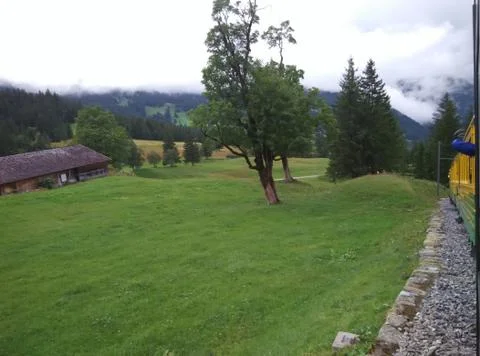 A view from the train Stock Photos