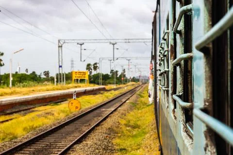 View from the Train Stock Photos