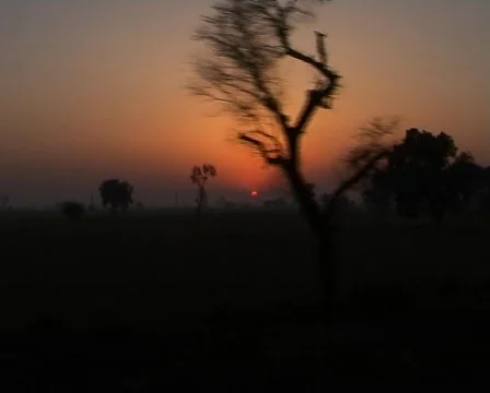 View from train window  Stock Footage 401737