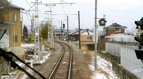 View from train Window. Stock Footage 21880731