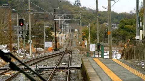View from train Window. Stock Footage 21880762
