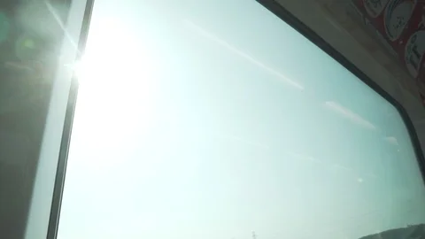 View From Train Window Video stock 102931071