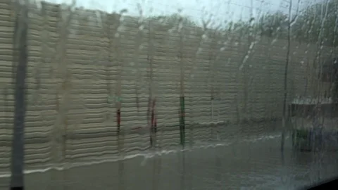 The view from the train window. Stock Footage 116304367