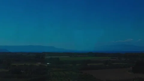 View from train window Stock Footage 301818320