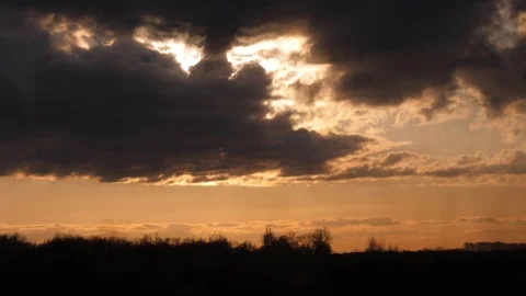 The view from the train window on the landscape passing by. Stock Footage 121222077