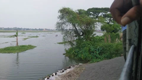 View from a train's window. Stock Footage 164661168