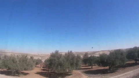 View from train's window 動画素材 233885948