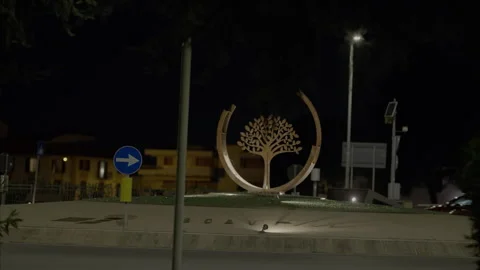 – A view of the tree of life in the city center Stock Footage 300085555