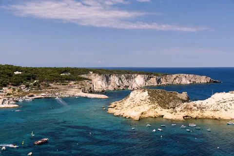 View of the Tremiti Islands Stock Photos