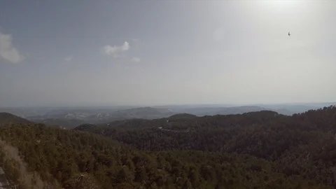 View from Troodos mountain 스톡 동영상 107872868
