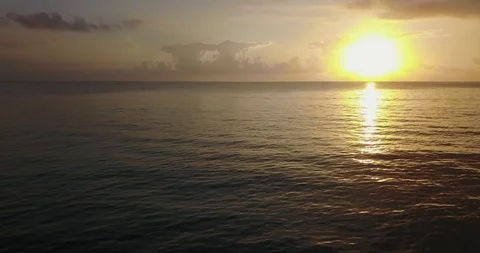 View Of Tropical sunset Beach Matemwe Village in Unguja, Tanzania Zanzibar Видео 90492237