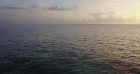 View Of Tropical sunset Beach Matemwe Village in Unguja, Tanzania Zanzibar Stock Footage 90492256