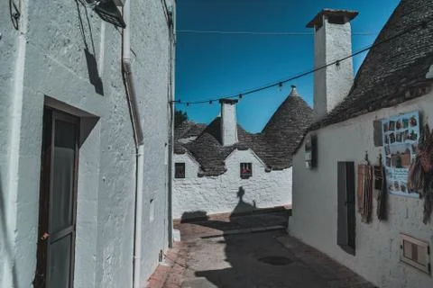 View on trulli of alberobello Stock Photos