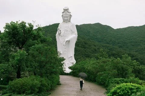 View From Tsz Shan Monastery Fotos de archivo