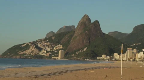 View of Two Brothers mountain Stock-Footage 51836324