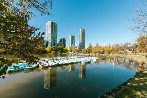 View of Ueno park Stock Photos