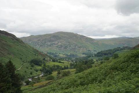 A View of Ullswater Foto stock