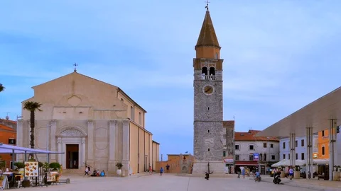View of Umag, Croatia Stock Footage 91852801