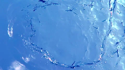 View From Underwater Wave Slow Motion Video stock 53493257