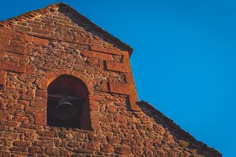 A view of the unique architecture of Collonges-la-Rouge (Corrze, Nouvelle-A.. Stock Photos