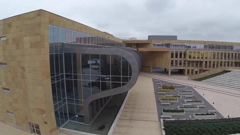 View of the university Stock Footage 71712907