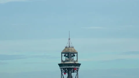 View of the upper station of the funicular Stock-Footage 232995109