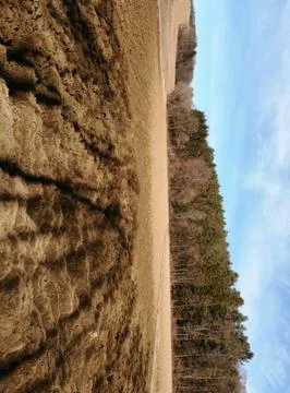 View upper winterstill  field Stock Photos