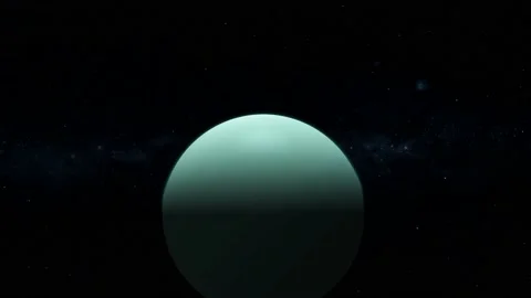 Uranus - planets of the Solar system in high quality. Science wallpaper.  Uranus Is The Planet Stock Video Footage by ©MediaWhalestock #184750950