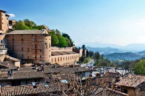 View from Urbino Foto stock
