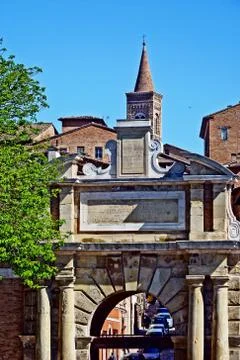 View from Urbino Foto stock