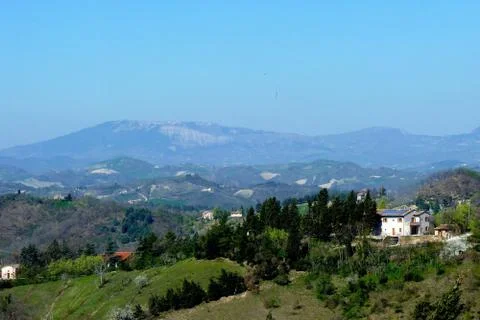 View from Urbino Foto stock