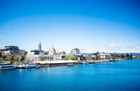 View of Valdivia Stock Photos