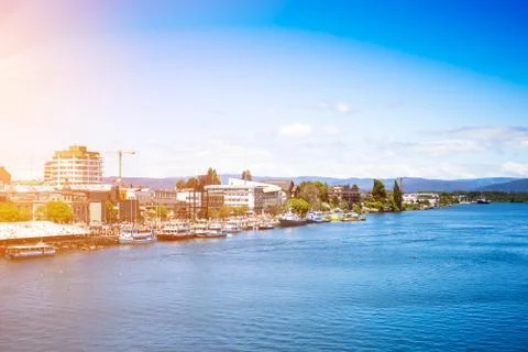 View of Valdivia Stock Photos