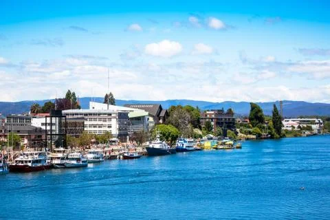 View of Valdivia Stock Photos