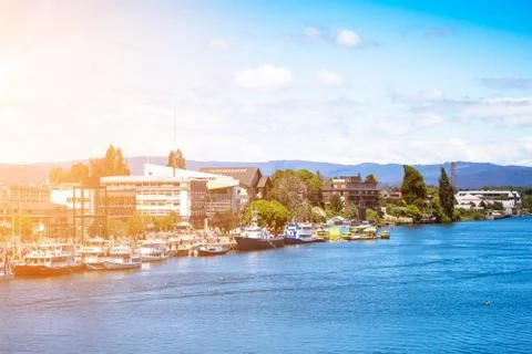 View of Valdivia Stock Photos