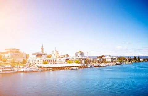 View of Valdivia Stock Photos