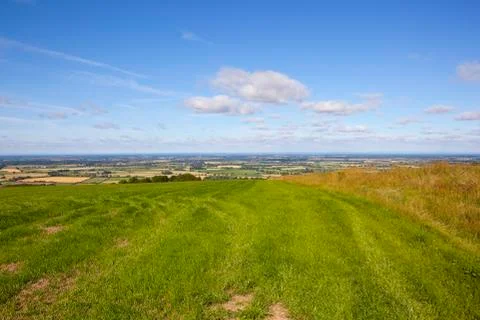 View of the vale of york Stock Photos