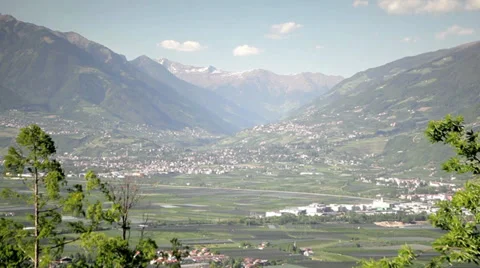 View of the Valley Stock Footage 36052990