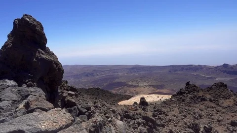 View On A Valley Stock Footage 72037216