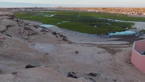 View of the valley Stock Footage 243427672