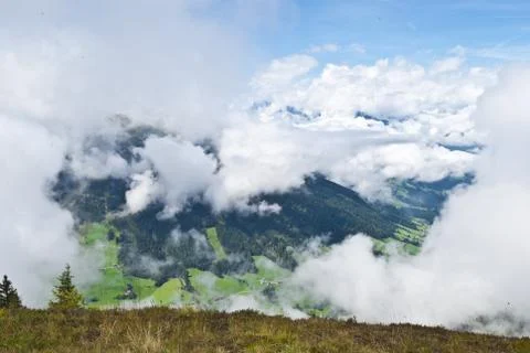 View of the valley Stock Photos