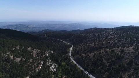 View from the valleys Stock Footage 78561073