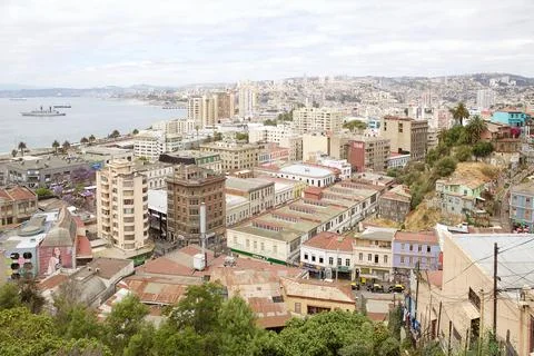 View of Valparaiso, Chile Stock Photos