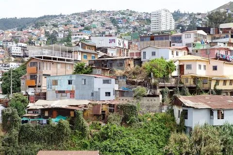 View of Valparaiso, Chile Stock Photos